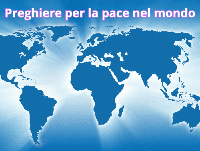 Preghiere per la pace nel mondo