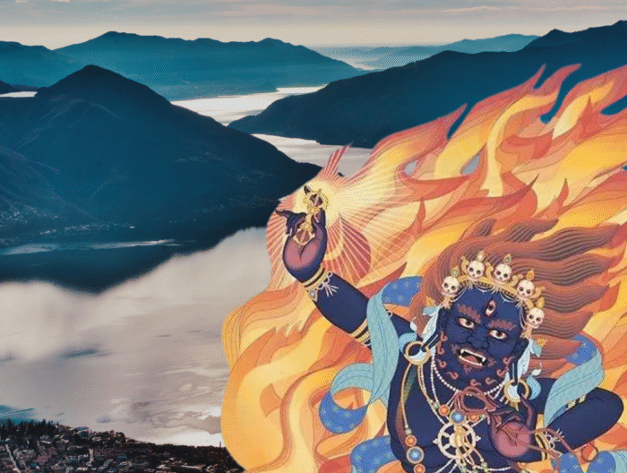 Trasmissione di potere di Buddha Vajrapani